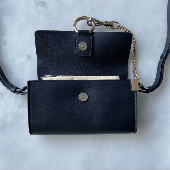 AUTHENTIC Chloe Faye Small Black Crossbody Bag - Picture 7 of 12